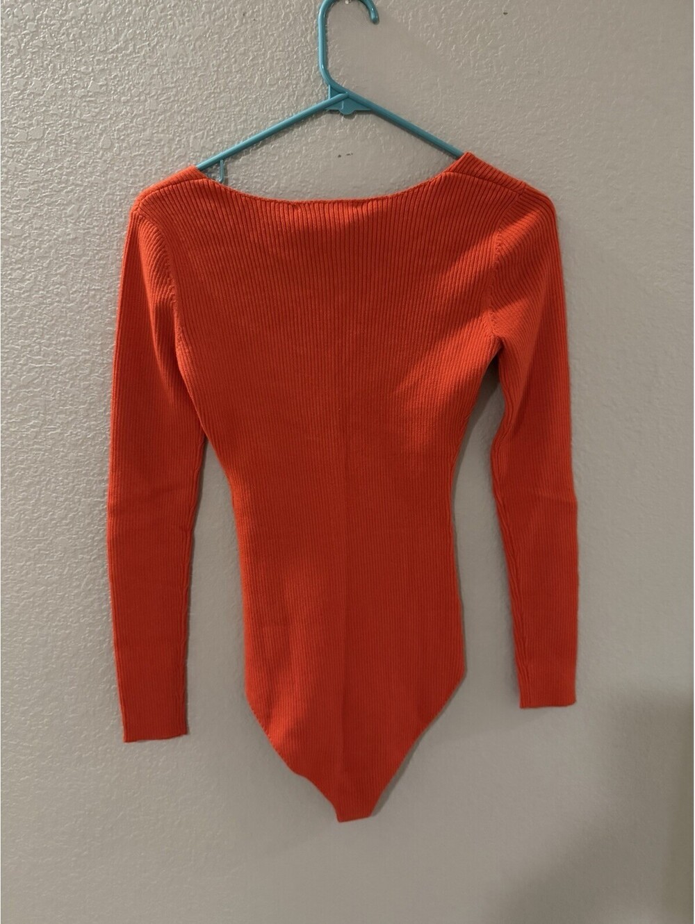 Sezane Orange Bodysuit - Picture 3 of 3